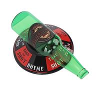 ZLXHDL Spin the Bottle Roulette Game,Pointer Classic Vertical Spin the Bottle Game Spinner Arrow Large with 2-6 Players for Bar Ktv Home, One Size Green