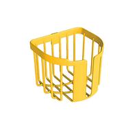 ZLXHDL Toilet Paper Holder Stand, ABS Surround Anti-Fall Design Toilet Paper Holder, No Need To Punch Holes Toilet Paper HolderFree Standing for Bathroom Kitchen Washroom.(yellow)
