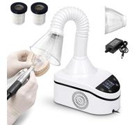 ZLXHFFH 230W Dental Dust Collector Nail Dust Vacuum with Touch Screen