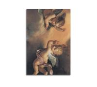 ZlXXYZ Wall Art for Modern Family Office Decor Canvas Posters - Religious Poster Little Angel Is Agile And Beautiful Full Of Sacredness Art Decorative Painting 12x18inch(30x45cm) Unframe-style