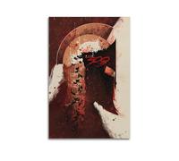 ZLXZPL Culture Passionate Spartan Battle Illustration Wall Art Canvas Posters Prints for Modern Family Living Room Decor Artwork 20x30inch(50x75cm) Unframe