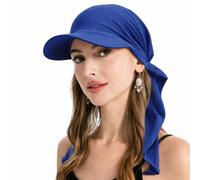 ZLYC Women Chemo Headwear Brim Visor Head Scarf Pre Tied Headwraps | Summer Skull Hat Wide Brim Baseball Beanie Hats，Lightweight and Breathable