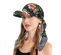 ZLYC Women Chemo Headwear Brim Visor Head Scarf Pre Tied Headwraps | Summer Skull Hat Wide Brim Baseball Beanie Hats，Lightweight and Breathable