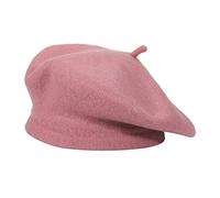 ZLYC Women's Classic French Artist Beret Beret, Mauve Pink, One Size