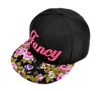 ZLYC Women's Fashion Baseball Cap Embroidered Adjustable Hip Hop Snapback Cap,Fancy Hot Pink,One Size