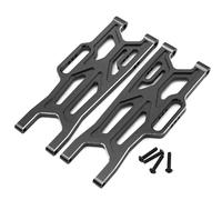 ZLYLVRC Aluminum Front Lower Suspension Arms Set Compatible for Arrma 1/10 Kraton/Outcast 4x4 4S V2 BLX RC Truck Upgrade Parts L/R Suspension Arms Swing Arm Replacement ARA330711
