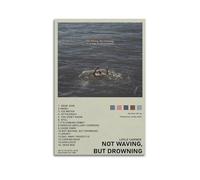ZLYXZQG Loyle Carner Not Waving, But Drowning Album Cover Art - Canvas Wall Art, Bedroom Decor, 12x18in (30x45cm), Unframed