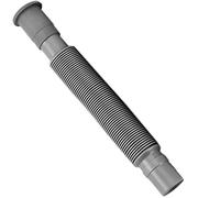 ZLYY Store 2pcs Flexible Extension Drain Pipe, Gray, Bathroom Sink Extension Pipe, Adjustable, 275mm, 2 Pack