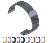 ZLZKJS Milanese Watch Strap, Metal Watch Strap, Magnetic Watch Mesh Strap, Stainless Steel Quick Release Replacement Straps for Men and Women., grey, 22mm