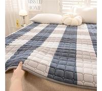 ZLZNX Japanese Folding Mattress Double Futon Floor Mat Soft Tatami Sleeping Pad Camping Non-Slip And Breathable for Home Dormitory,1,180X200cm