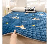ZLZNX Japanese Folding Mattress Double Futon Floor Mat Soft Tatami Sleeping Pad Camping Non-Slip And Breathable for Home Dormitory,9,150X200cm