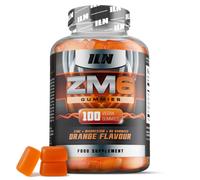 ZM6 - High Strength Zinc and Magnesium Gummies - 100 Vegan Gummies (Orange Flavour) - Supplement for Men and Women - Zinc Citrate and