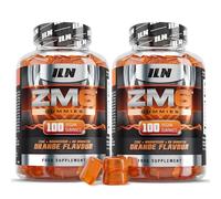 ZM6 - High Strength Zinc and Magnesium Gummies - 2 Pack (Orange Flavour) - Supplement for Men and Women - Zinc Citrate and Magnesium Citrate (200 Vegan Gummies)