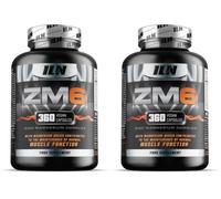 ZM6 High Strength Zinc Magnesium Supplements for Men & Women - 360 Capsules (Pack of 2)