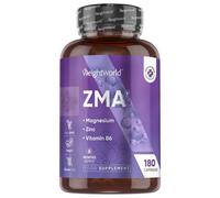 ZMA Capsules 180 Capsules 6-Month Supply WeightWorld