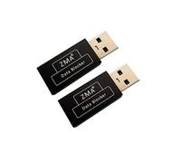 ZMA USB Data Blocker | Secure Fast Charging 3rd Gen Data Defender - Anti-Hacking Antivirus USB Data Blocker for iPhone, Smartphone Data Sync Blockers, Blocks Unwanted Data Transfer (2, Black)