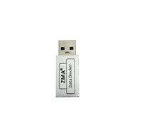 ZMA USB Data Blocker | Secure Fast Charging 3rd Gen Data Defender - Anti-Hacking Antivirus USB Data Blocker for iPhone, Smartphone Data Sync Blockers, Blocks Unwanted Data Transfer (1, Silver)