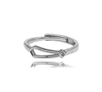 ZMANYIJEW Bow Matching Rings for Couples Bow Promise Bow Necktie Ring Set for Him and Her Bow Couple Adjustable Rings Valentines Day Gifts for Women Men, Copper, No Gemstone