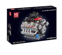 zmart MOULD KING Technical Motor LSX454 V8 Engine Building Block Model Block V8 Engine Model Assembly Model Kit Mould King LSX