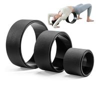 Zmarthumb Back Roller, Foam Roller for Neck & Back Pain Relief, Yoga Wheel for Deep Tissue Muscle Massage, High Density Foam Tool for Physical Therapy, Stretching & Exercise(3 Pack)