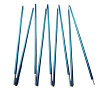 ZMCGNO 1 PC 8.5mm Tent Pole Aluminum Camping Tent Rod 3.63m High-Strength Alloy Tent Poles Blue Camping Tents Parts Equipment(12 Sections 483cm B)