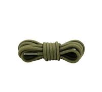 ZMCGNO 21 Colors Round Shoe Laces Polyester Solid Shoelaces Outdoor Leisure Sneakers Boots Shoes Lace 70cm/90cm/120cm/150cm 2 Pair(Deep Green,70cm)