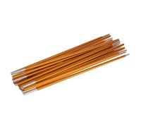 ZMCGNO Aluminum Alloy Backpacking Awning Tent Poles Bar Travel Camping Spare Replacement Tent Poles Tent Accessories 8.5-11MM 320-480CM(Gold 8.5mm 3.85m)