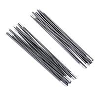 ZMCGNO Tent Aluminum Poles Lightweight 1 Pair Tent Aluminum Rod Replacement Tents Sun Shelter Accessories Camping Equipment(343.5cm-11.3ft)