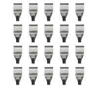 ZMCPODALK 20pcs Siding Hooks, Heavy Duty Stainless Steel Siding Clips, Low Profile Drill Free Hangers for Mailbox Plant Wreath Decor, 304 Stainless Steel Siding Hanger