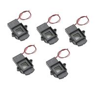 ZMCPODALK 5Pcs 5MP IR Cut Lens Filter with M12 Mount Bracket, HD CCTV Security Camera Accessories, Auto Day Night Switching Filter for True Color and Clear Night Vision