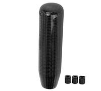 ZMCPODALK Carbon Fiber Gear Shift Knob, Universal Shifter Knob for Manual Transmission, High - Strength Lightweight Shift Head with Easy Installation for Most Vehicles