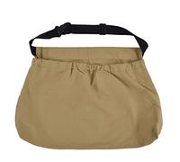 ZMCPODALK Fruit Picking Bag with Waist Hanging Design, Large Capacity Foldable Garden Harvest Apron Made of Durable Oxford Cloth for Outdoor Berry Foraging and Tool Storage (Khaki)