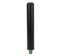 ZMCPODALK Pool Cue Extension 8 Inch Aluminum Lightweight Billiard Cue Extender with Bumper for HOW 9 Balls Pool, Matte Finish for Improved Control and Quick Installation