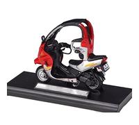 ZMDALI Compatible with BMW C1 1:18 Realistic Motorcycle Model Metal & Plastic Front End Linkage Rear Wheel Shock Absorber Fan Collectible Souvenir(C1 Red)