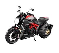ZMDALI Compatible with Ducati Diavel 1/12 Scale Alloy Die-cast Motorcycle Model Two-wheeler Bike Racing Miniature Replica Collection Hobby Ornament Vehicle Toy Gift