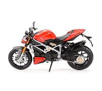 ZMDALI Compatible with Ducati Mod. Streetfighter S, 1:12 Motorcycle Model Ornaments Motorcycle Enthusiasts Collectible Souvenirs Gifts Sport Bike Replicas Vehicle Miniature Sculptures