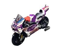 ZMDALI Compatible with Ducati Pramac Team 2022 Desmosedici #89 1:18 Scale Motorcycle Model Racing Bike Replica Valentine's Day Gift Collectible Display Piece(NO.05)