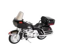ZMDALI Compatible With H-D, 1988 FLT TOUR GLIDE, 2024 HERITAGE CLASSIC, 1:18 Vintage Motorcycle Model Sport Bike Replica Gift Baking Ornament(Black)