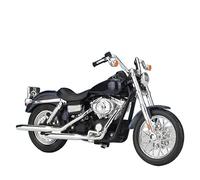 ZMDALI Compatible With H-D, 2013 FLHTK Electra Glide Ultra Limited, Classic Motorcycle Bicycle Die-casting Model Gift Ornament Decoration(2006 Dyna Street Bob)