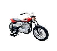 ZMDALI Compatible with H-D Motorcycle 1972 XR750 1:18 Racing Car Model Alloy Motorcycle Model Toy Car Series