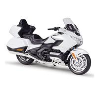 ZMDALI Compatible with Hon-da 2020 Gold Wing 1:12 Static Die-cast Car Collection Motorbike Model Simulation Motorbike Toy (White)