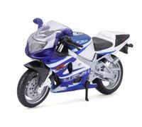 ZMDALI Compatible with Hon-da African twin cylinder adventure, compatible with Kawasaki KX 450F, 1:18 Simulated motorcycle model collectible souvenir gift Compatible with display(GSX-R750)
