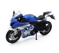 ZMDALI Compatible with Suzuki GSX R100R 1:12 Ratio Alloy Scooter Sports Bike Die-casting Toy Motorbike Simulation Car Racing Model Simulation Model Men's Gift(Blue)