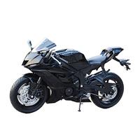 ZMDALI Compatible With Yamaha, YZF-R6 2020 1:12 Metal Fuel Tank Plastic Parts Motorcycle Model Gift Hobby Collect Ornament(Black)