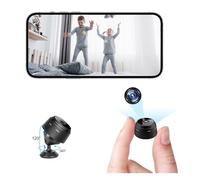 ZMDCAM Hidden Spy Camera for Home Use, Mini Security Wireless WiFi Camera, HD 1080P Indoor/Outdoor Night Vision Nanny Cam for Baby, Pets, Compatible with Smartphone, Tablets(Video Only)