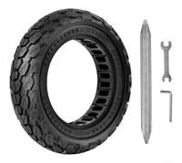 ZMdooreasy 10 Inch Solid Tire For Mantis 10 For Zero 10 Electric Scooters Puncture Resistant Rubber Design No Air Maintenance Required(Tire+lever)