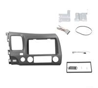 ZMdooreasy 2Din Car Radio Frame with Wiring Harness for Honda For Civic 2007 2011 Models, Made from Sturdy ABS Material for a Modern Look and Easy Installation