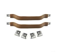 ZMdooreasy 2x Interior Door Handle Pull Strap for Jeep CJ5 CJ7 CJ8 for WRANGLER YJ, Brown Plastic Direct Replacement Part 55009801KS