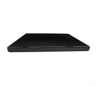 ZMdooreasy Acrylic Black Cutting Board with Lip 45x35cm Anti-Slip Chopping Board Large Kitchen Worktop Protector for Vegetables Fruits Sandwiches Pizza Cake Home Restaurant