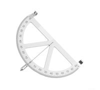 ZMdooreasy Adjustable Triangle Inclinometer Gradient Meter Angle Ruler Slope Gauge for Mining Electrical DIY, Aluminium Alloy, Temperature Resistant to 105C